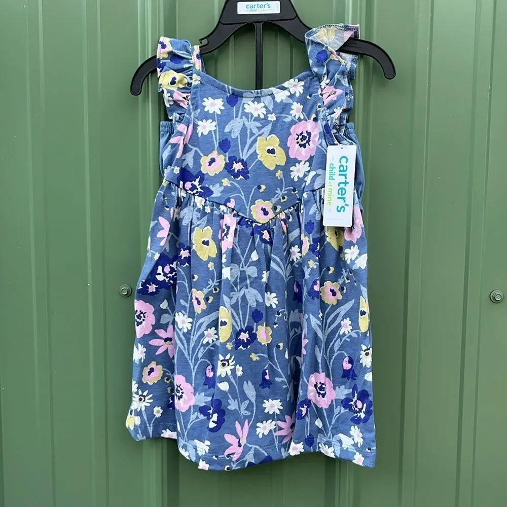 Disney Winnie The Pooh Baby Girl Romper & Summer Dresses 6-Piece Set Size 24M